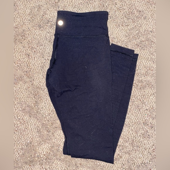 Black lulu leggings - Picture 1 of 2